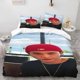 thumbnail image 1 of Red Hat Black Shirt Selfie Theme Bedding Set Duvet Cover and Pillowcase Set Soft and Comfortable, 1 of 1