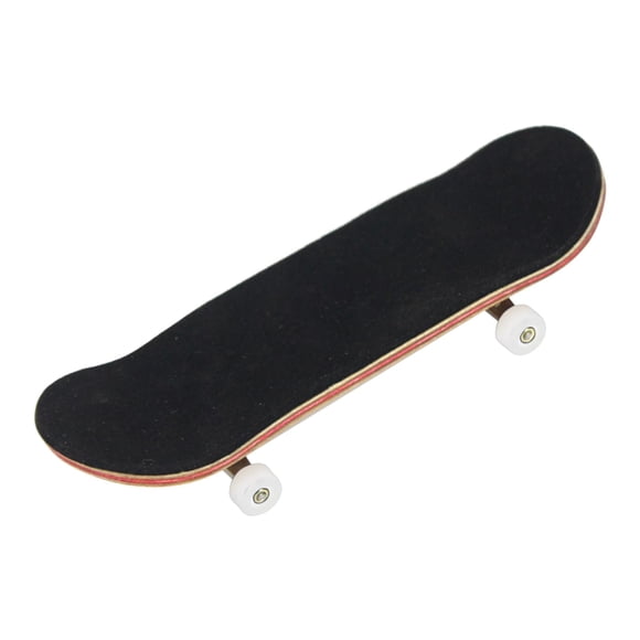 Finger Skateboard Kit PU Almohadilla Antideslizante Diapasón Para Niños Niños Niño Blanco