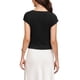 thumbnail image 3 of INSPIRE CHIC Blusa de Trabajo sin Mangas para Mujeres con Cuello Redondo y Manga Corta, Camisas Casual de Negocios con Cinturón XS Negro, 3 of 6