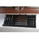 thumbnail image 1 of Bloque de Cuchillos The Drop Block 23 × 10,5 cm Negro/Ebony, 1 of 2