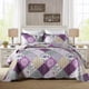 thumbnail image 1 of Juego de ropa de cama HoneiLife King, 270 x 244 cm, 3 piezas, con estampado floral, 1 of 9