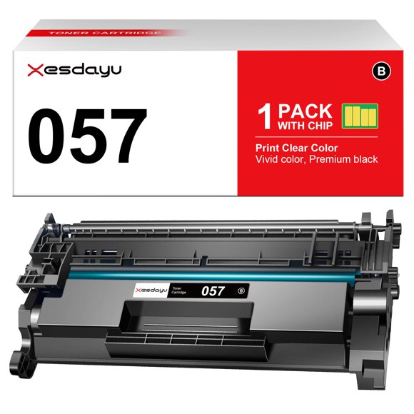 Cartucho de tóner Xesdayu Canon 057 de 1 unidad con chip