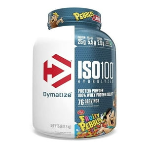 Dymatize Iso 100 (5 Lb) - Proteina Hidrolizada Plateado