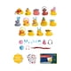 thumbnail image 1 of Calendario De Adviento De Navidad De 24 Días 2023 Con Patos Juguetes De Baño Para Niños Juguete Para Niños 72 Piezas A, 1 of 5