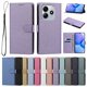 thumbnail image 1 of Funda Cartera de PU para Xiaomi Redmi Note 14 5G con Tarjetas, Lila, 1 of 6