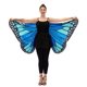 thumbnail image 2 of Capa Seasons Mariposa Monarca Azul Talla Única, 2 of 7