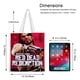 thumbnail image 5 of Red Dead Redemption Bolso de tela con estampado de lienzo para mujer, bolsa de compras reutilizable y estética, con cremallera interior, regalo para mujer, 35 × 40 cm., 5 of 6