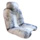 thumbnail image 1 of Funda Para Asiento De Coche, Funda De Felpa Para Cojines De Asiento De Coche, Decoración Para Silla De Oficina, Color Blanco Y Gris, 1 of 4