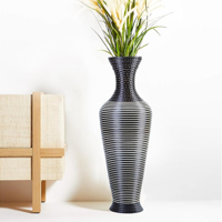 Genérico - Florero Jarrón Decorativo Tejido Moderno 70 Cm M13