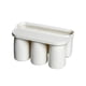 thumbnail image 3 of Soporte Magnético Para Vasos, Soporte Para Cepillos De Dientes De Pared Con Vaso Magnético Para Enjuague Bucal, Triple, 3 of 3