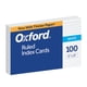 thumbnail image 1 of Fichas Oxford rayadas de 5 x 8 cm, color blanco, 100 unidades, 1 of 8