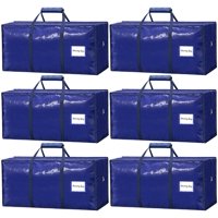 Bolsas De Mudanza Visveil, Paquete De 6 Unidades, Resistentes, Con Asas, 23 Galones