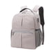 thumbnail image 1 of Bolsa De Pañales Para Bebé Con Bolsillos Laterales, Impermeable, Con Separación De Ropa Seca Y Húmeda, Color Gris, 1 of 5