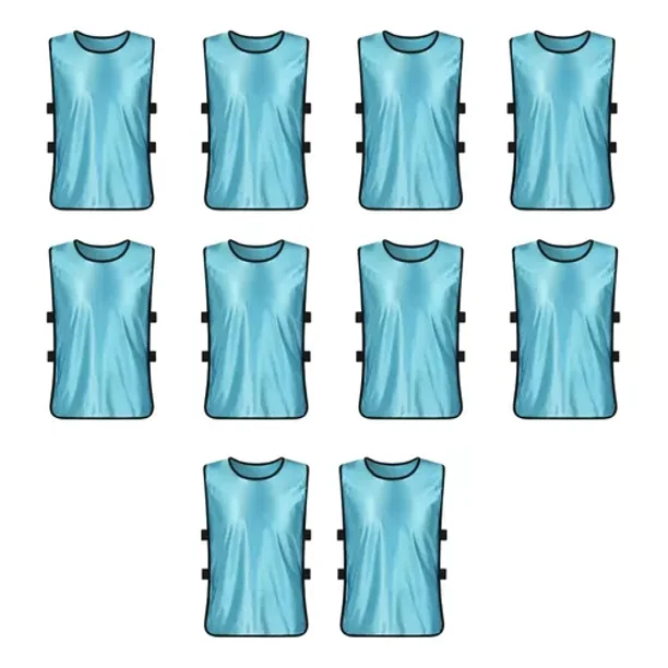 Pack X10 Chaleco Deportivo Peto Multiuso Para Adultos Futbol
