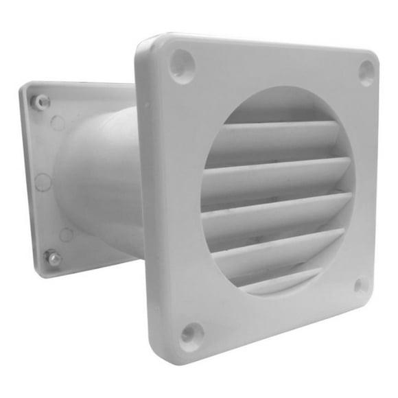 Celosía Ventilación Regulable 4" Chicago Blanco