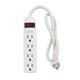 thumbnail image 1 of Regleta de alimentación J.VOLT de 4 salidas, 15 A, 125 V, 1875 W, 90 J con cable de 50 cm, 1 of 5