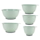 thumbnail image 1 of Juego de 5 cuencos para mezclar KitchenAid Classic, color pistacho, 1 of 6