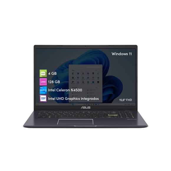 Notebook Asus Vivobook Go Celeron 4GB 128GB 15.6 FHD W11