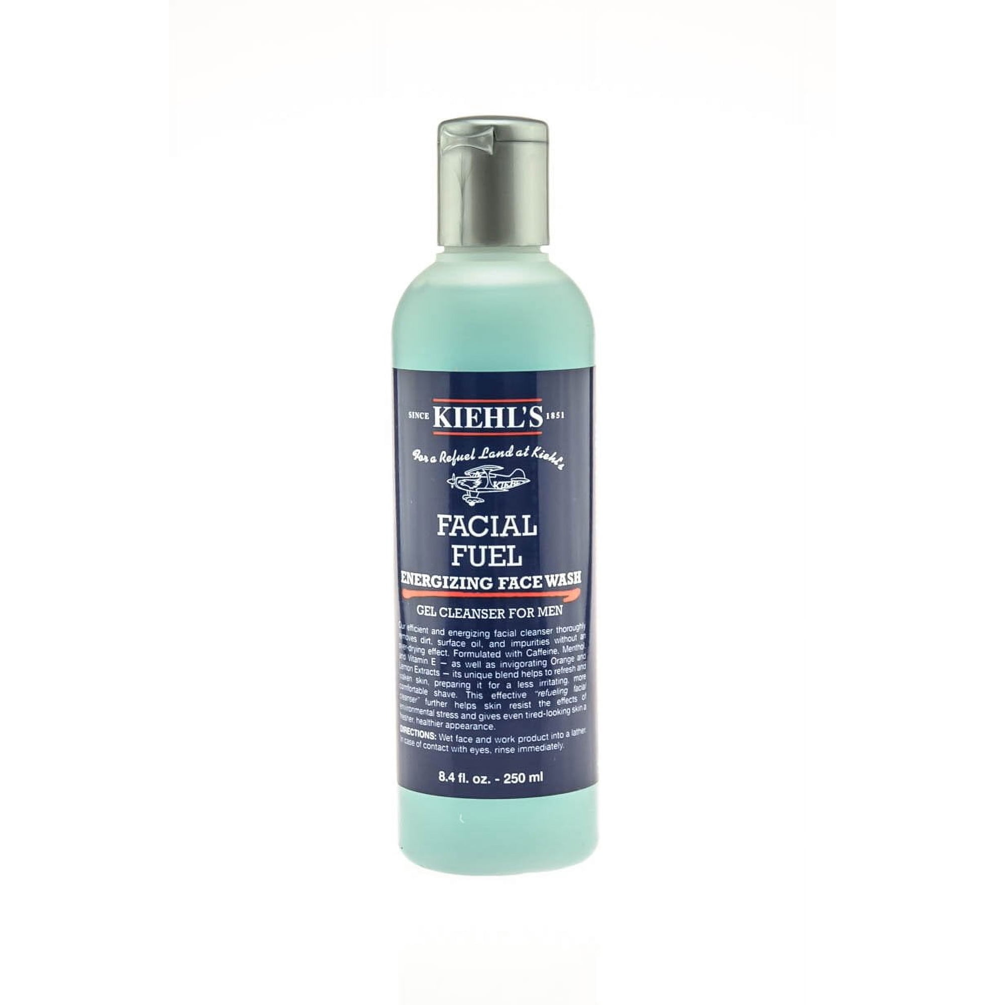 Jabón Facial Kiehl's Since 1851, Combustible Facial Energizante, 250 Ml, Para Hombres