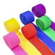 thumbnail image 2 of 6 Rollos De Serpentinas De Papel Crepé Para Decoraciones De Aula, Día De La Madre, Boda, Coloridos, 2 of 2