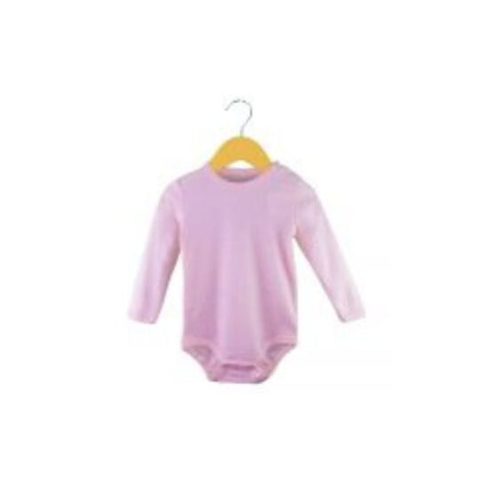Body De Algodón Rosado Talla 24-36M