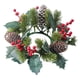 thumbnail image 3 of Candelabro Con Guirnalda De Agujas De Pino Para Bodas, Velas Navideñas Y Coronas., 3 of 5