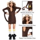 thumbnail image 2 of Disfraz De Halloween Leg Avenue, Acogedor Vestido Polar Con Forma De Mono Para Mujer, 2 of 3