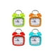 thumbnail image 3 of Reloj Despertador Antiguo Metálico De Campana Rectangular V, 3 of 3