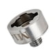 thumbnail image 4 of x Adaptador de bloqueo Rosca M14 Fácil instalación Adaptador de amoladora de acero al carbono Bloqueo de amoladora para almohadillas de pulido, 4 of 5