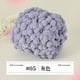 thumbnail image 1 of Xiao Hua Hilo para tejer, 100 g por ovillo, suave y fácil de trabajar, ideal para bufandas, mantas, gorros y suéteres. Hilo de alta calidad para principiantes y expertos, color gris., 1 of 3