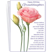 Chuck'S Card-O-Rama - Tarjeta De Felicitación De Cumpleaños De La Nieta De Chuck Card-O-Rama