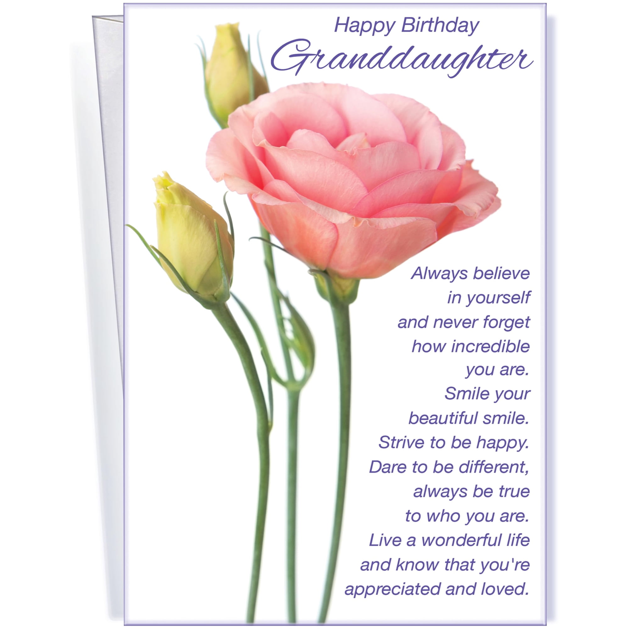 Chuck's Card-o-rama - Tarjeta De Felicitación De Cumpleaños De La Nieta De Chuck Card-o-rama