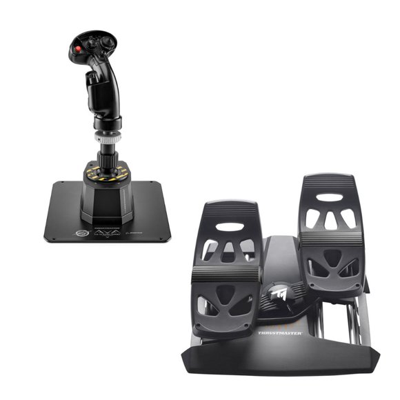 Bundle Thrustmaster AVA 18 + Pedales TFRP Flight Sim