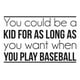 thumbnail image 1 of Decomural Be A Kid Baseball Baseball WS-43128, 1 of 2