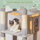 thumbnail image 4 of Árbol para gatos Taoqimiao de 180 cm para gatos grandes, 9 postes rascadores, 4 of 9