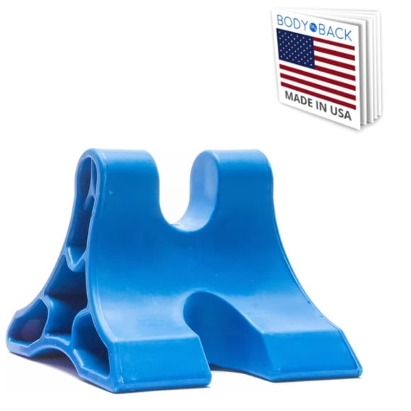 Herramienta de masaje Body Back DaVinci Extra Firm Neck Relief, azul