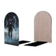 thumbnail image 2 of Iron Man Sujetalibros decorativos temáticos, tope para estantería con base antideslizante, uso dual para hogar y oficina - 2 piezas, 2 of 6