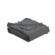 thumbnail image 2 of Cubrecama Liso Stonewash Bordado Soft King Color Gris Marengo, 2 of 2