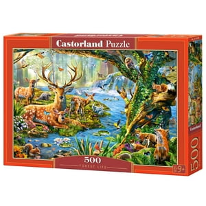 Puzzle Castorland Forest Life 500 Piezas Para Adultos