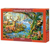 Puzzle Castorland Forest Life 500 Piezas Para Adultos