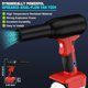 thumbnail image 3 of Actualización Soplador de Chorro Seco para Manualidades*Hombre Batería de 20V, Presión de Viento de 400g, Alta Potencia 500W, Plumero de Aire Comprimido Inalámbrico Reemplaza Lata de Aire Comprimi..., 3 of 7