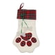 thumbnail image 1 of árbol de navidad Tela de la pata del caramelo Bolsa de regalo árbol de navidad Decoración colgante Rojo, 1 of 5