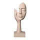 thumbnail image 1 of Estatuilla De Arte Abstracto, Adorno Europeo, Estatua De Resina Para Escritorio, Oficina, Hogar, Estilo A, 1 of 3