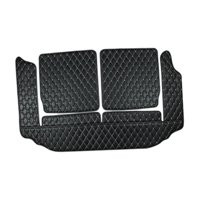 Magideal - Alfombrilla Para Maletero De Coche, Alfombrilla De Carga, Cobertura Total, Antideslizante, Piel Sintética, Pvc, Protector De Maletero Trasero, Revesti Línea Beige