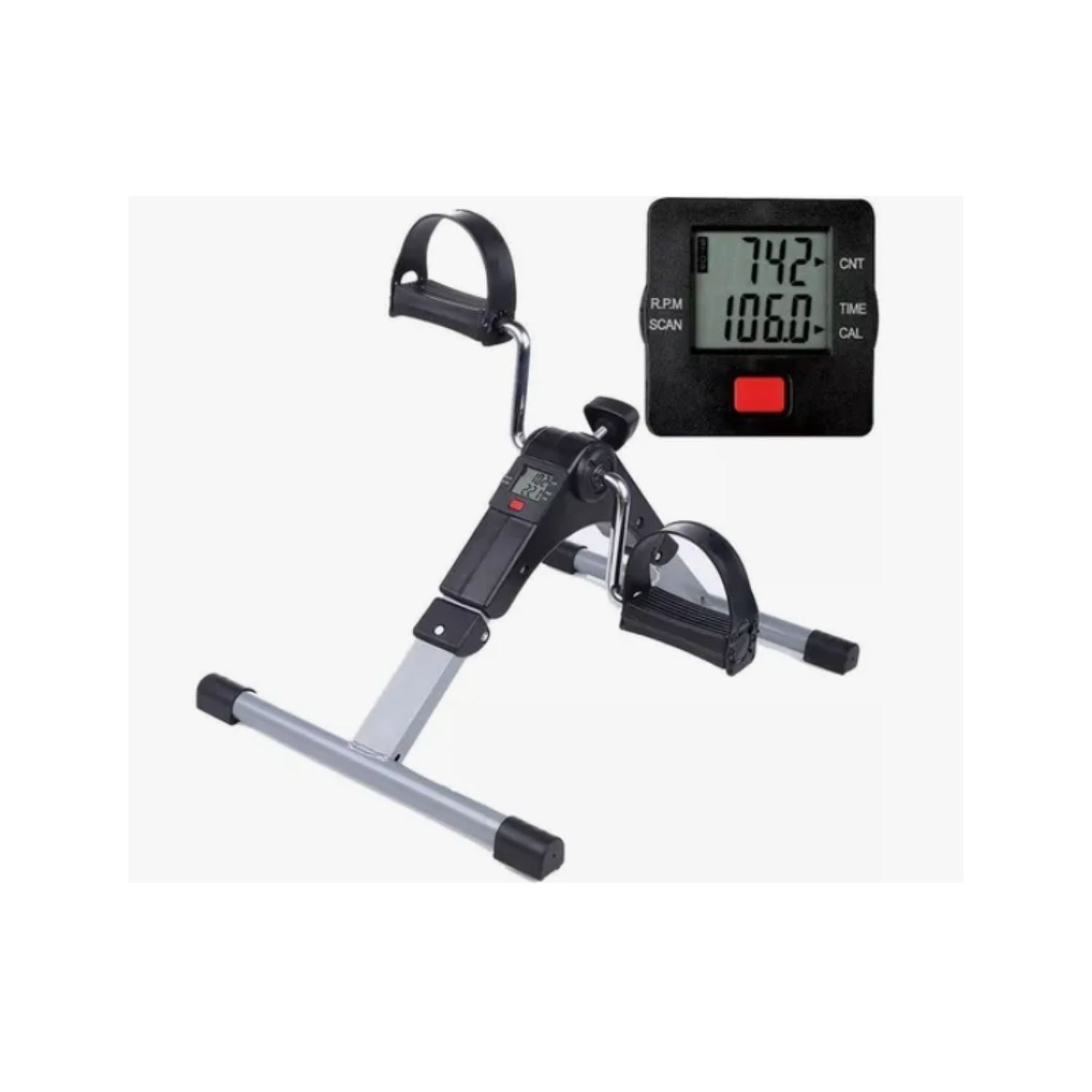 Genérico - Bicicleta Estacionaria Ejercicio Fitness Brazos Piernas Gym
