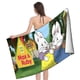 thumbnail image 4 of Max y Ruby Toalla de playa de secado rápido con diseño temático, regalo para mujeres y niñas, ideal para cumpleaños, fans, amantes de la música, uso en la playa o al aire libre, 78 × 150 cm, 4 of 6