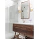 thumbnail image 3 of Aplique de Pared Living District Mel Latón Negro con Pantalla Blanca, 3 of 3