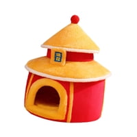 Magideal - Casa Para Gatos, Cama Para Gatos De Interior, Cojín, Tienda De Campaña Lavable Para Gatos, Acogedora Y Cálida Casa De Invierno, Cama Para Gatos, Cueva