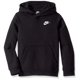 thumbnail image 1 of Sudadera con capucha Nike Club para niños, negra y blanca, XL, 1 of 6