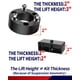 thumbnail image 2 of Kit elevador de nivelación FLYCLE para Silverado 1500 Sierra 1500 2007-2023, 2 of 8